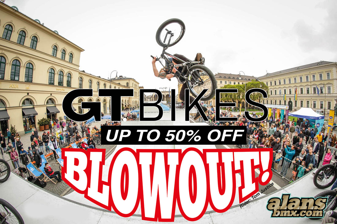 GT BMX Half Price Sale - Up to 50% Off