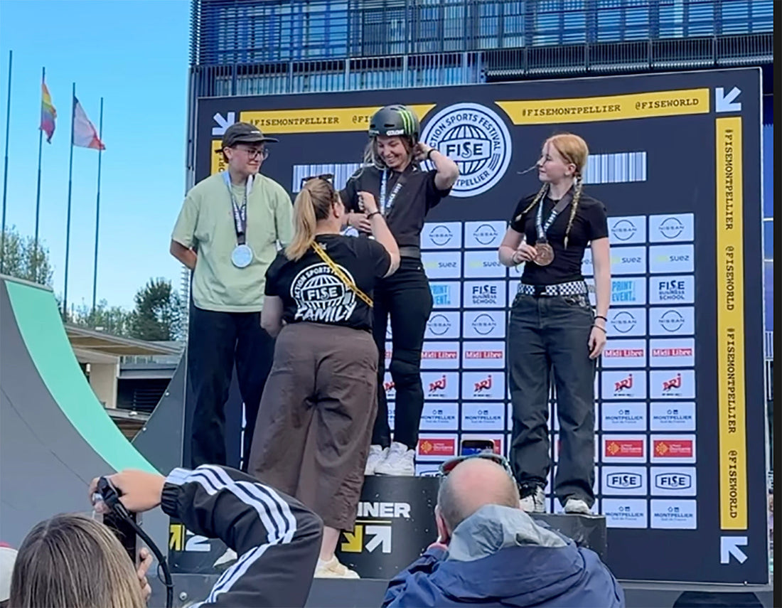Colony's Kim Lea Müller Wins Spine Best Trick at FISE