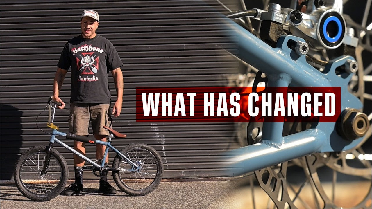 Tyson Jones-Peni bike check on his new WTP Chaos Machine V2