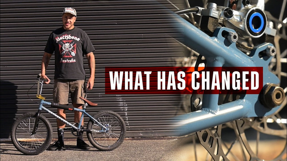 Tyson Jones-Peni bike check on his new WTP Chaos Machine V2