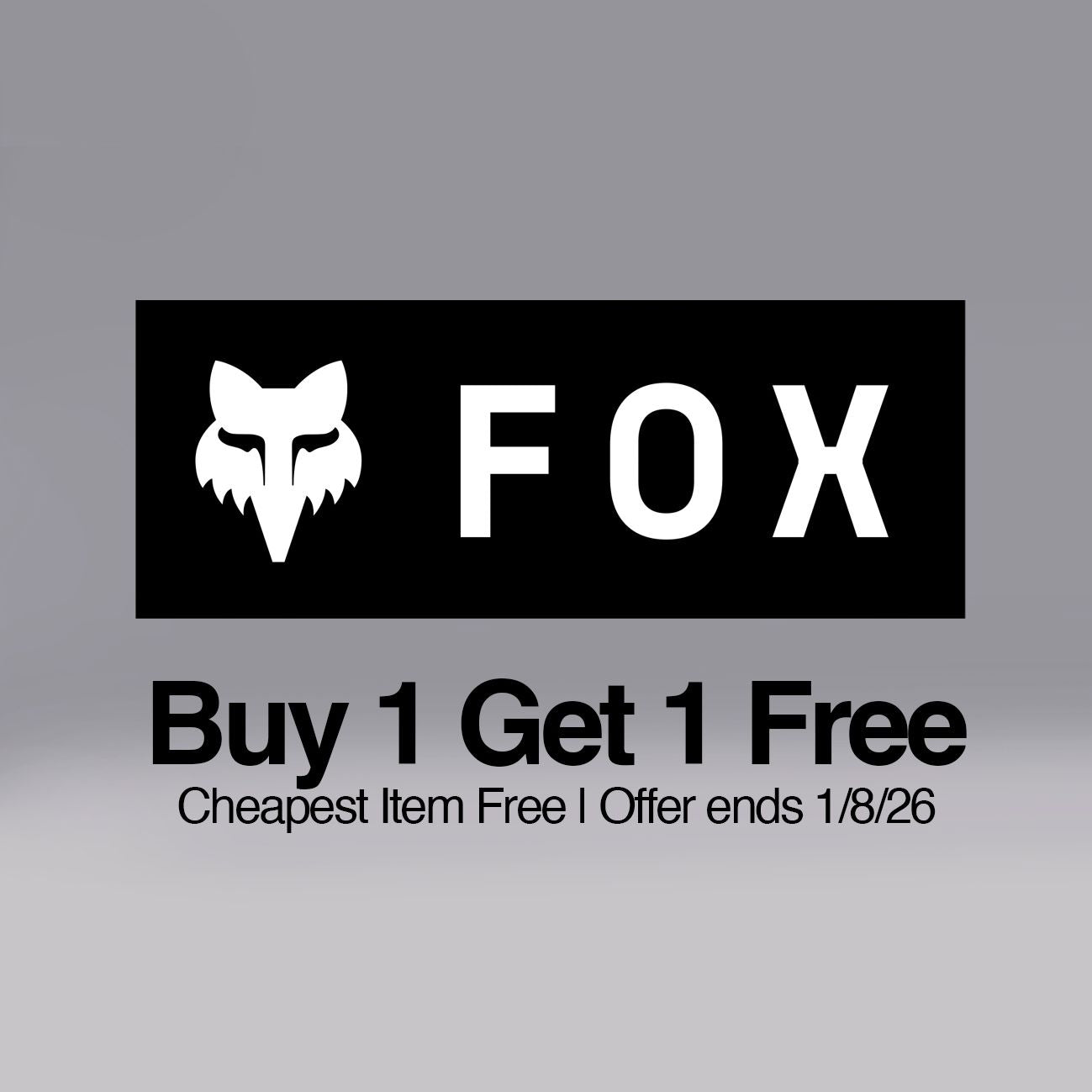 Fox Racing Buy One Get One Free Offer
