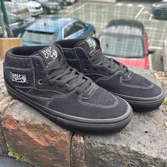 Vans Skate Half Cab Shoes Web Dark Grey / Black