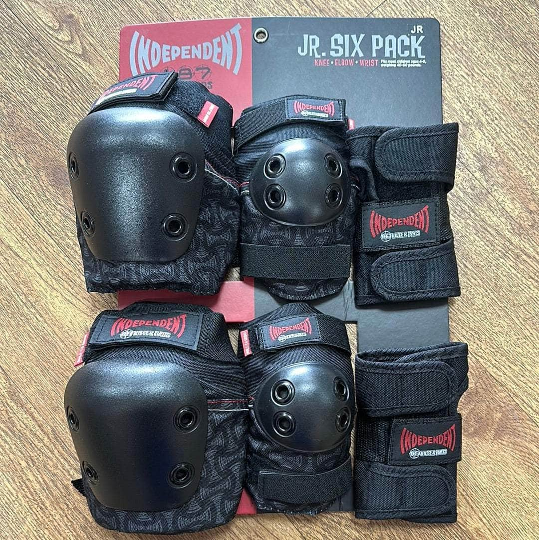 187 Protection Black 187 Killer Pads x Independent Junior 6 Pack Pad Set