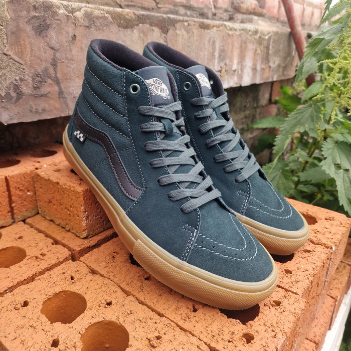 Vans Skate SK8-Hi Shoes Green / Gum