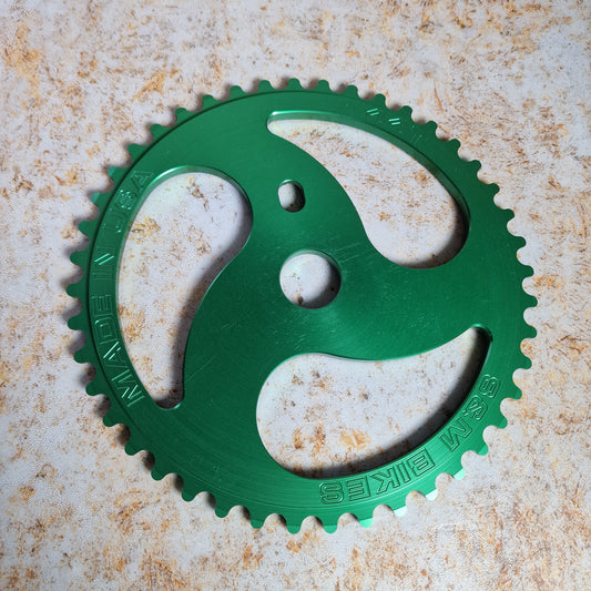 S&M Bikes Chain Saw Sprocket Leafy Green