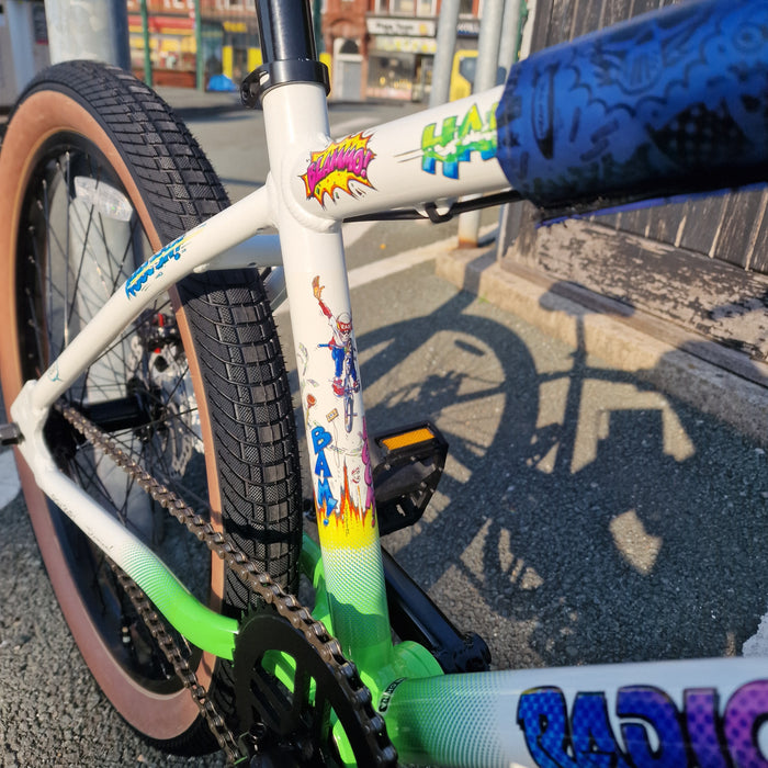 Haro x Radical Rick 24 Inch Bike White