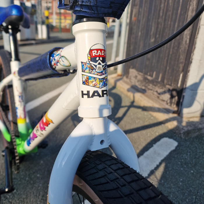 Haro x Radical Rick 24 Inch Bike White