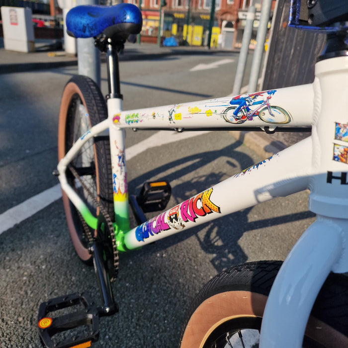 Haro x Radical Rick 24 Inch Bike White