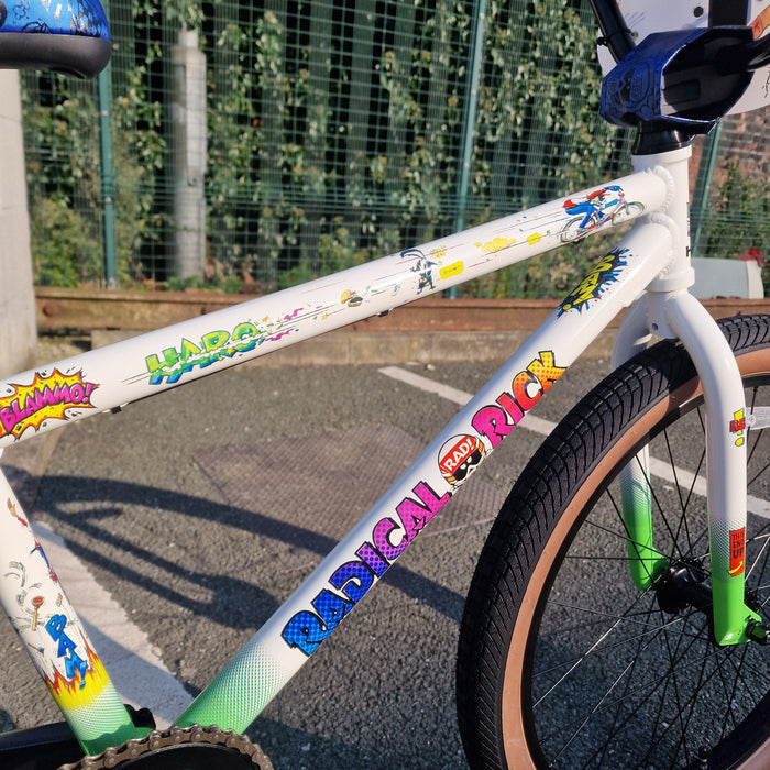 Haro x Radical Rick 24 Inch Bike White