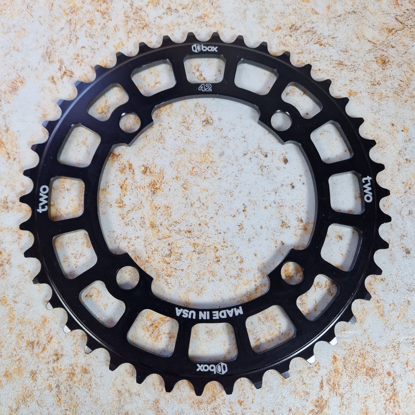 Box Two 6061 Chainring 104BCD Black