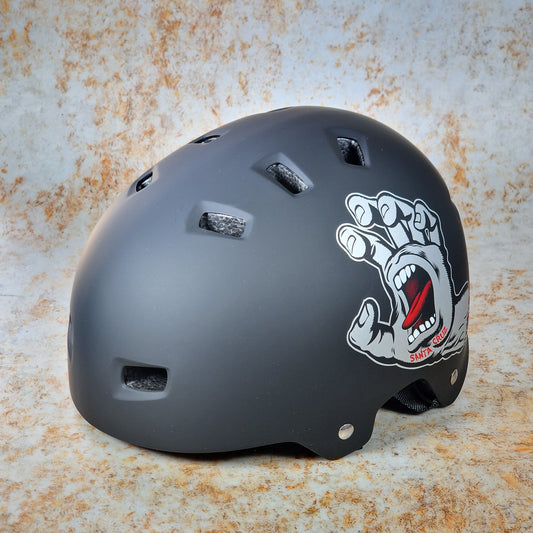 Bullet x Santa Cruz Screaming Hand Helmet Black