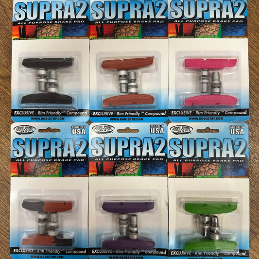 Kool Stop Supra 2 Threaded Brake Pads