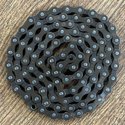 4-Jeri BMX Parts Black 4-Jeri Gang Coloured 1/8" BMX Chain