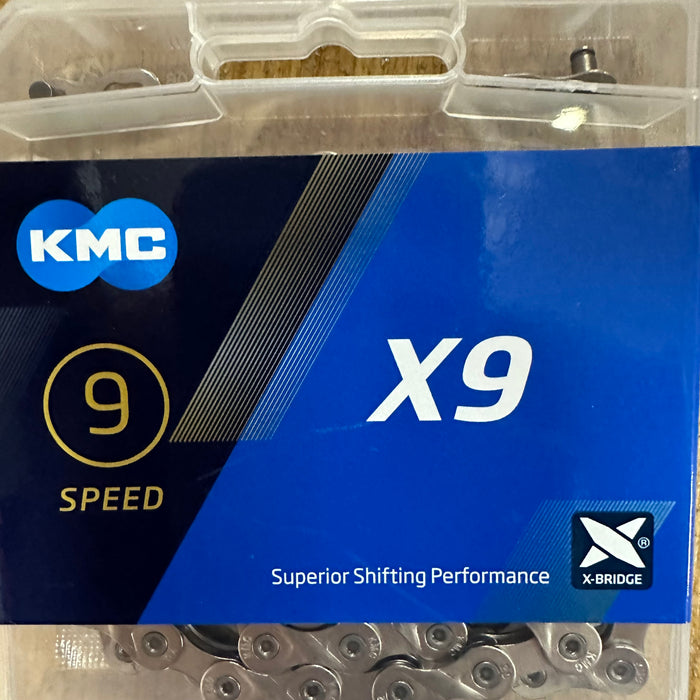 KMC X9 Race Chain Silver