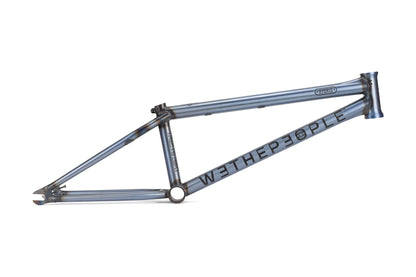 We The People BMX Flatland We The People Utopia V1 Hybrid Frame Matt Trans Steel Grey