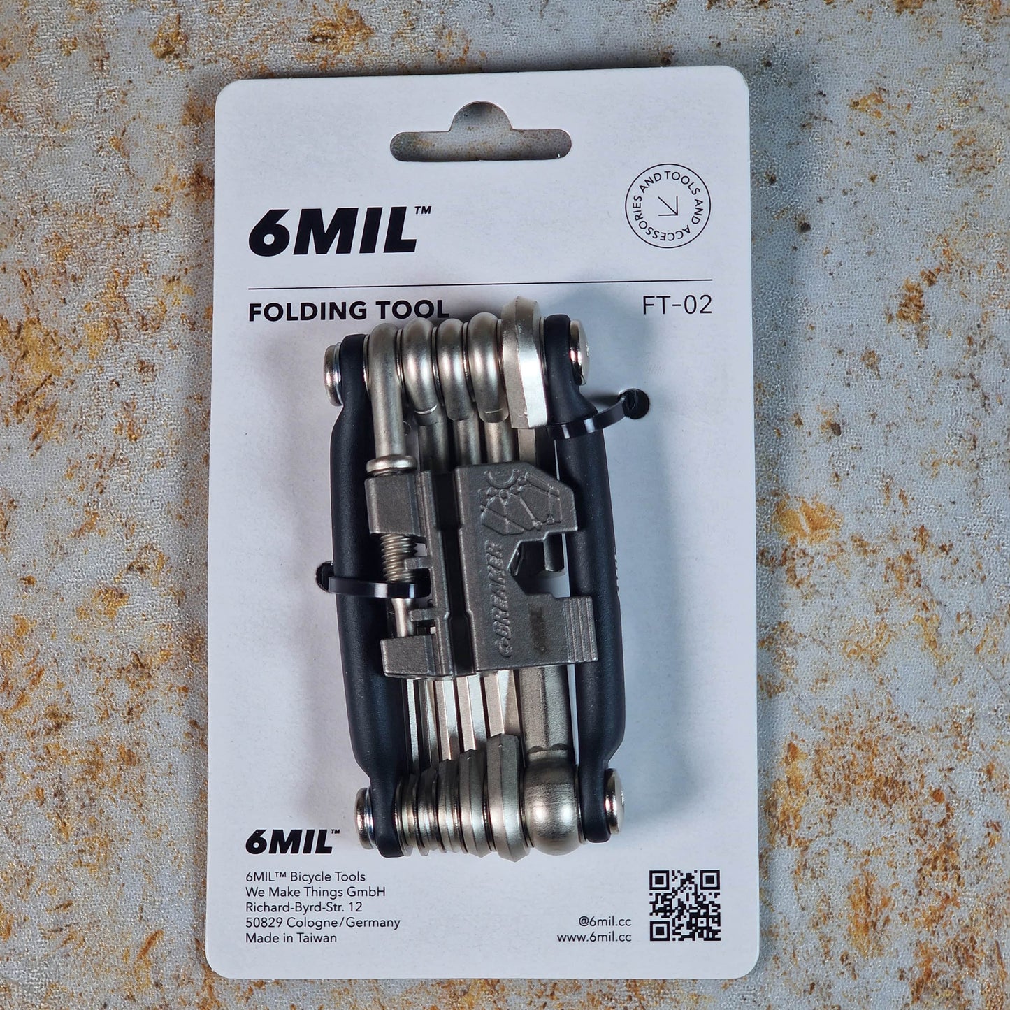 6MIL 6MIL FT-02 Folding 14-in-1 Compact Multi-Tool with Chain Tool