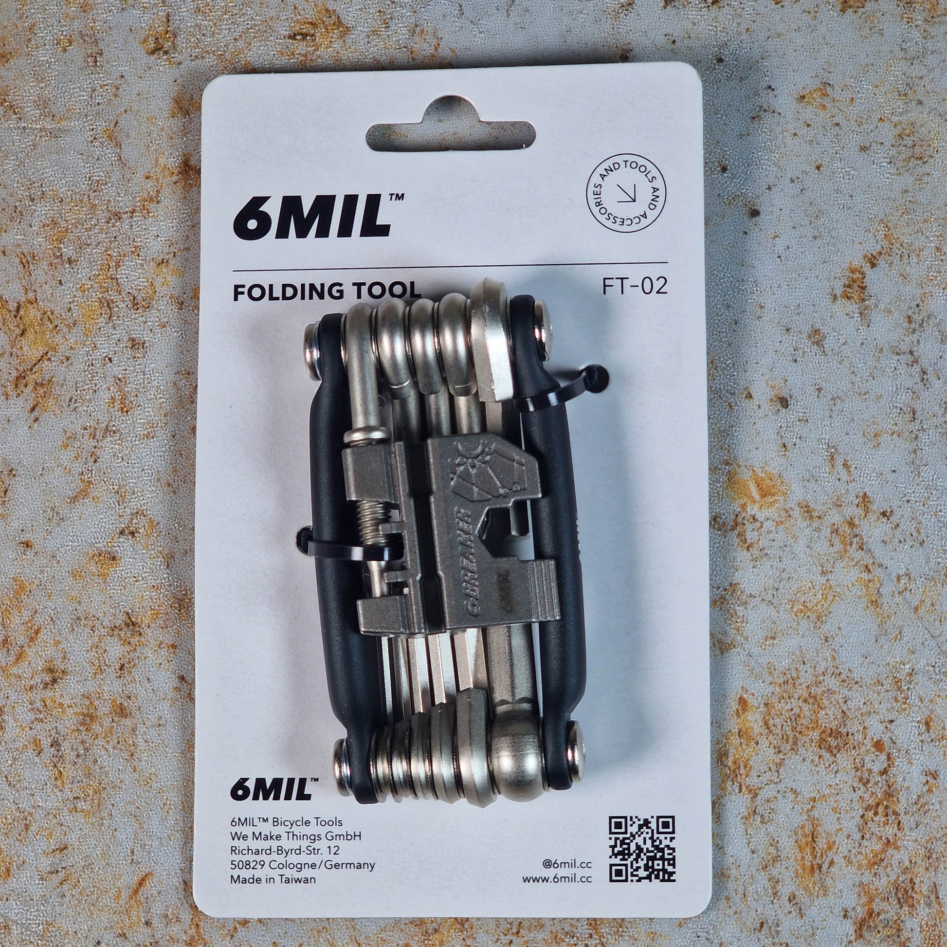 6MIL 6MIL FT-02 Folding 14-in-1 Compact Multi-Tool with Chain Tool