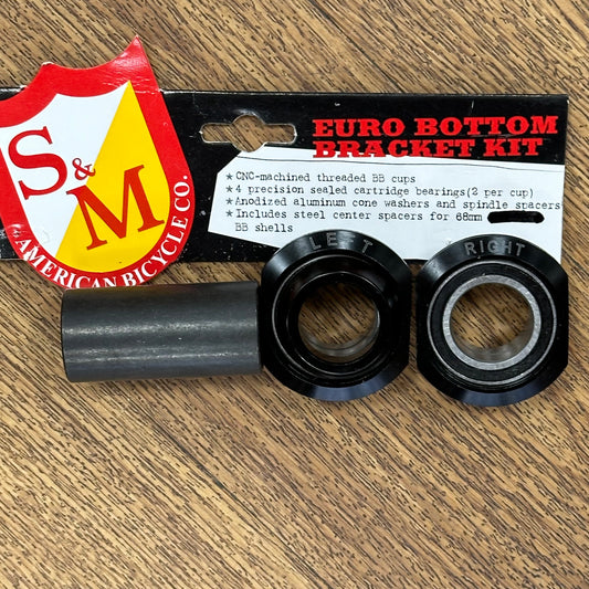 S&M Bikes Euro Threaded Bottom Bracket 19mm