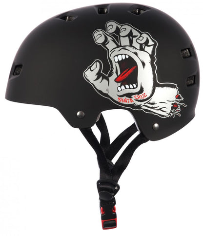 Bullet x Santa Cruz Screaming Hand Helmet Black