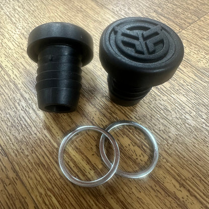 Federal Rubber Bar Ends Black