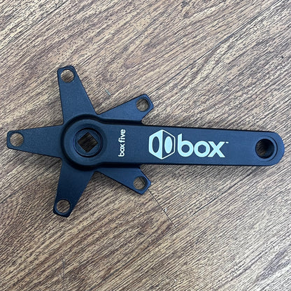 Box Five Square Taper Alloy Race Cranks Black