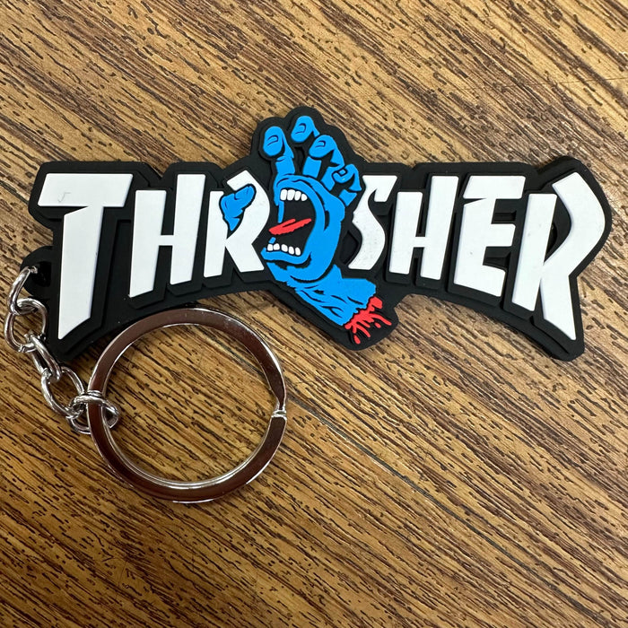 Santa Cruz x Thrasher Screaming Hand Keychain