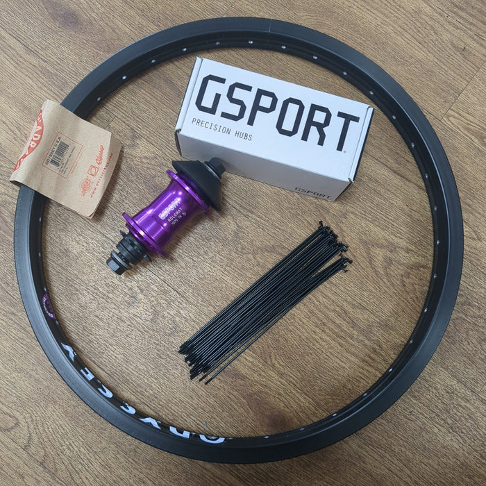 G-Sport Roloway x Odyssey Quadrant Cassette Wheel Black / Purple