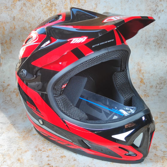 THH S2 Race Helmet Black / Red