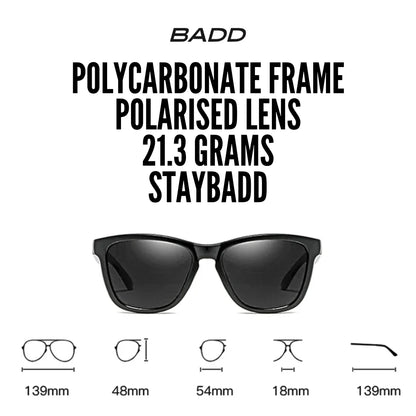 Badd Optics Standard 02 Turtle / Power Sunglasses