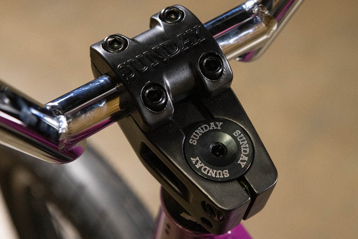 Sunday Street Sweeper 20.75" TT Bike Seeley Gloss Berry