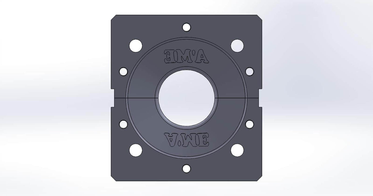 A'ME Old School BMX A'ME BMX Double Bubble Font Tri Grips with Box