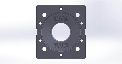 A'ME Old School BMX A'ME BMX Double Bubble Font Tri Grips with Box