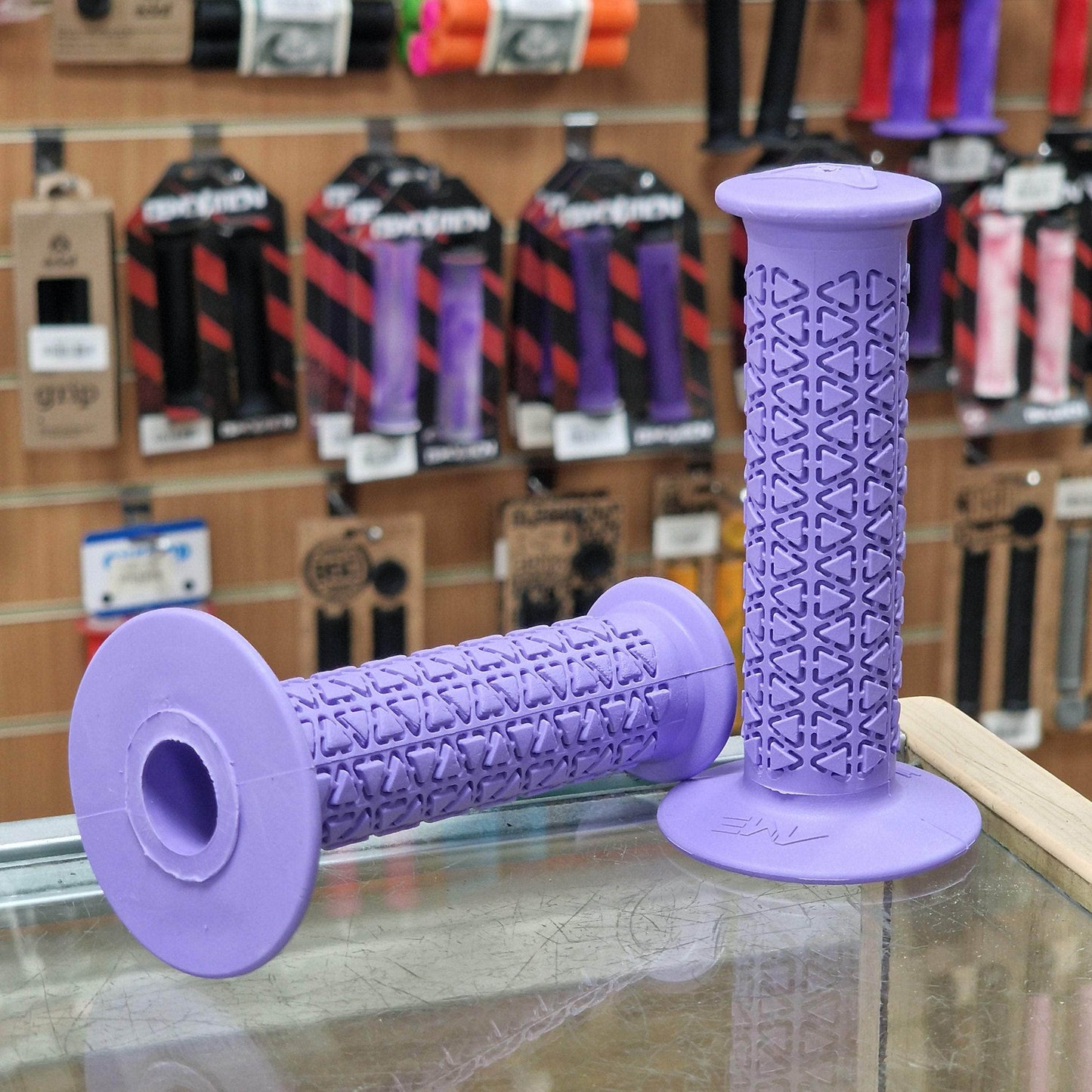 A'ME Old School BMX Lavender A'ME BMX Round Grips