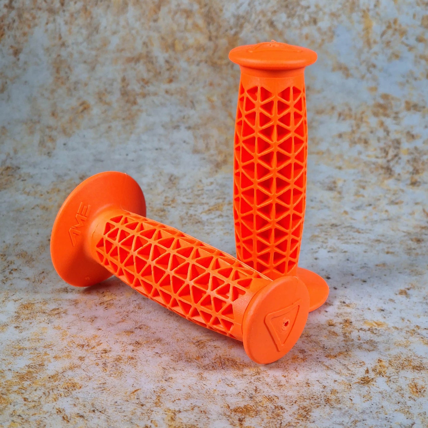 A'ME Old School BMX Fluorescent Orange A'ME BMX Super Soft Grips