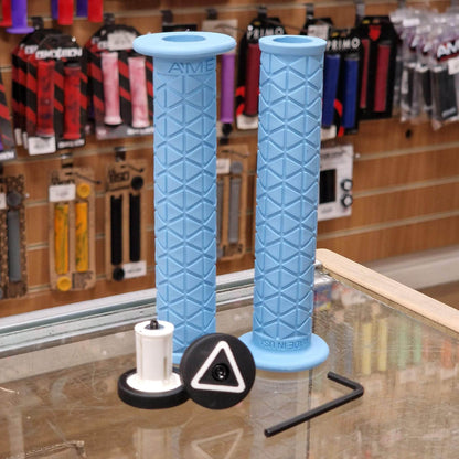 A'ME Old School BMX A'ME BMX Super Tri Grips with Flange