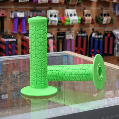 A'ME Old School BMX Fluroescent Green A'ME BMX Tri Grips