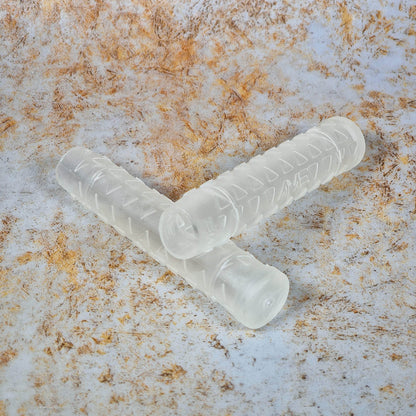 A'ME Old School BMX Clear A'ME BMX Tri Star Long Grips