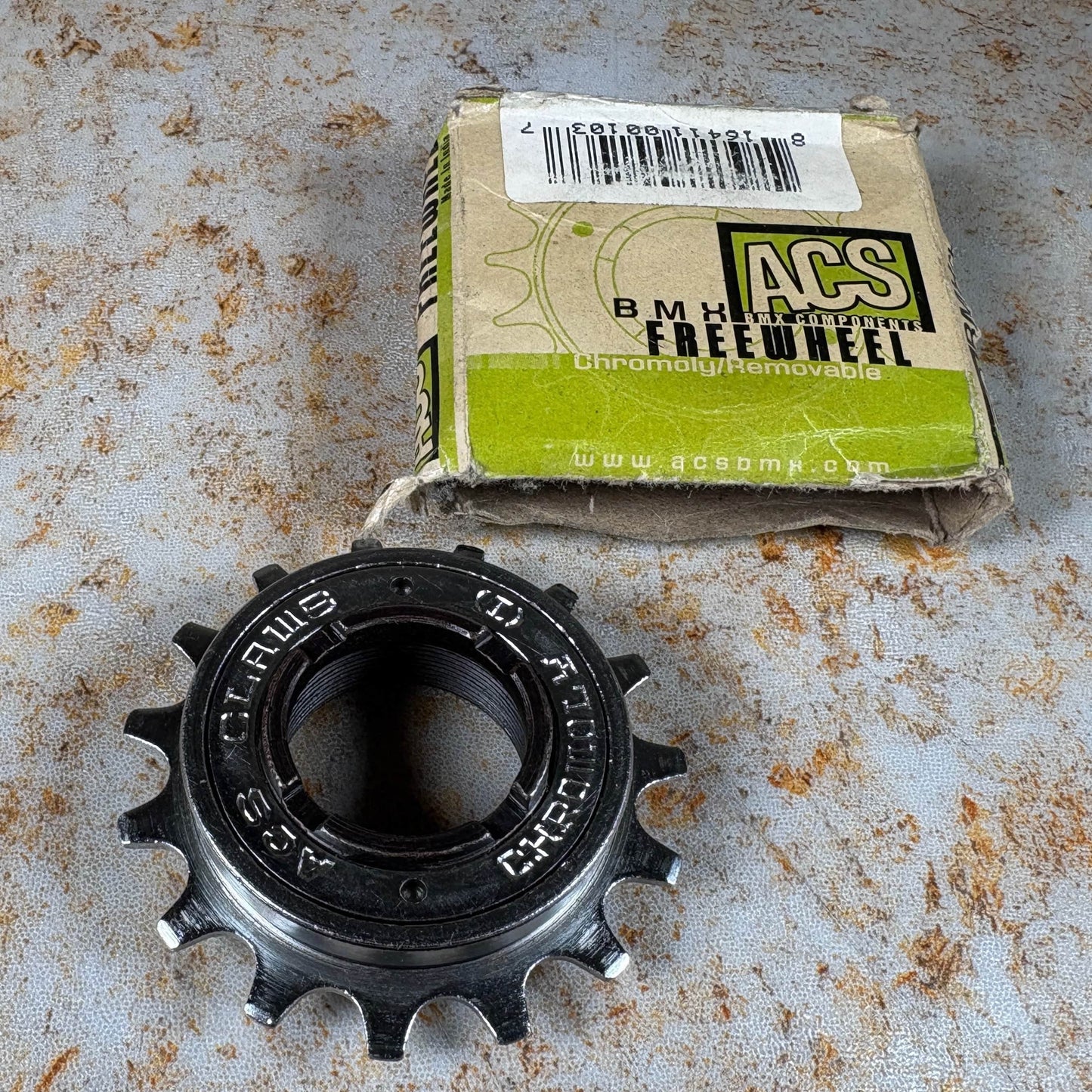 ACS BMX Parts 15T ACS Claws 3/32" Freewheel Chrome 15T