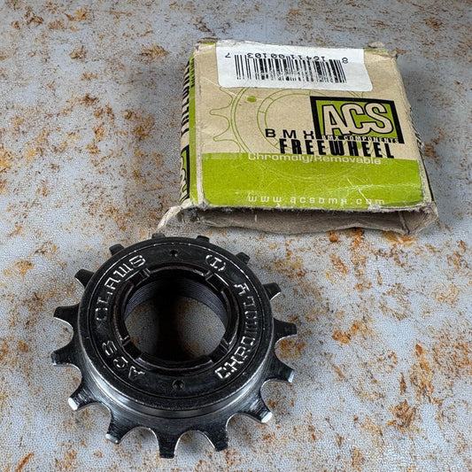 ACS BMX Parts 15T ACS Claws 3/32" Freewheel Chrome 15T