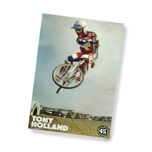 Alans BMX Misc Alans BMX 45 Years Poster #2 Tony Holland 1983