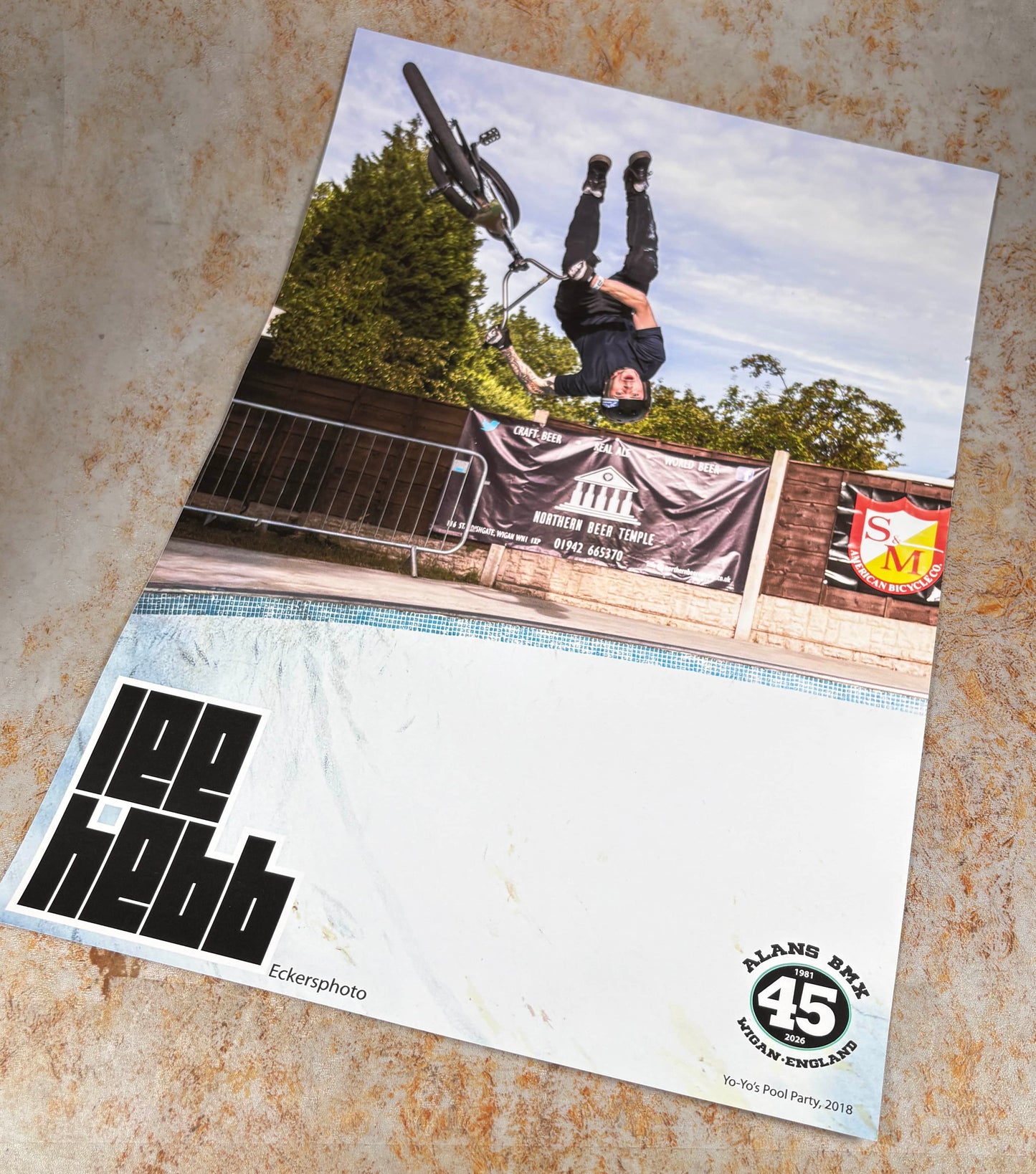 Alans BMX Misc Alans BMX 45 Years Poster #3 Lee Hebb 2018