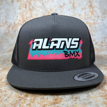 Alans BMX Clothing & Shoes Charcoal Alans BMX '88 Compe Snapback Cap Charcoal