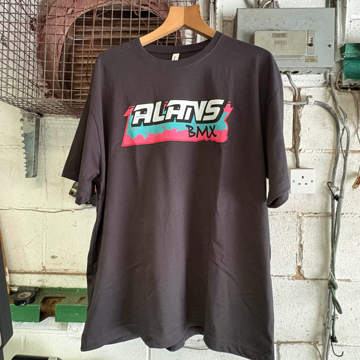 Alans BMX Clothing & Shoes Alans BMX '88 Compe T-shirt Dark Grey
