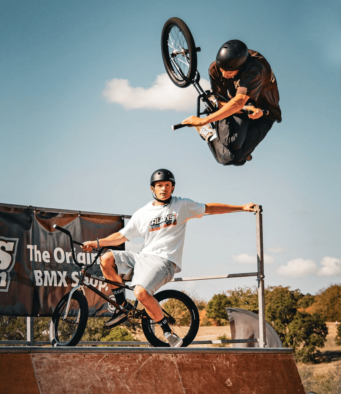 Alans BMX Clothing & Shoes Alans BMX '88 Compe T-shirt White