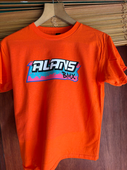 Alans BMX Clothing & Shoes Alans BMX '88 Compe Youth T-shirt Orange