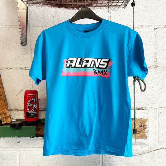 Alans BMX Clothing & Shoes Alans BMX '88 Compe Youth T-shirt Sapphire Blue
