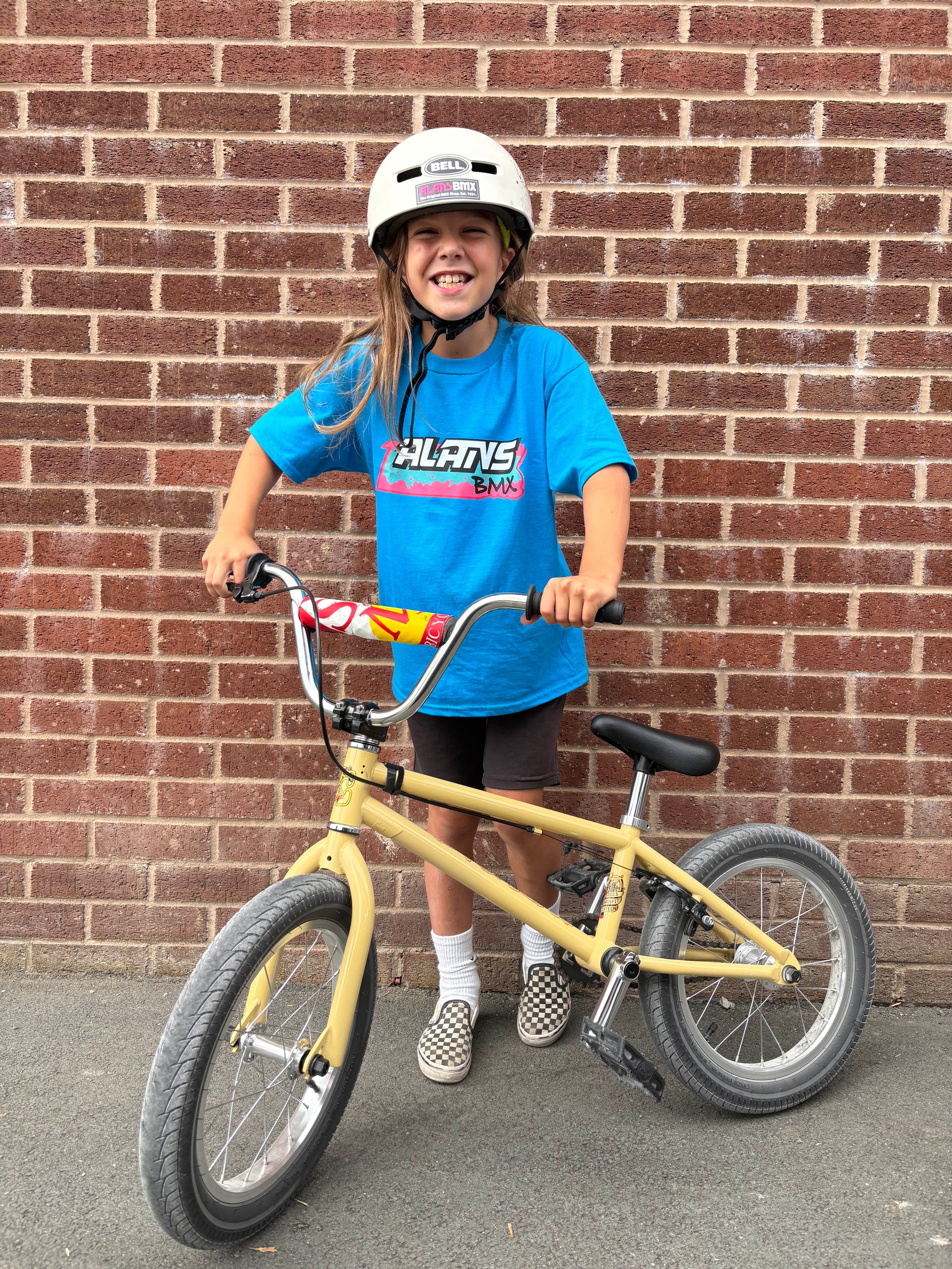 Alans BMX Clothing & Shoes Alans BMX '88 Compe Youth T-shirt Sapphire Blue