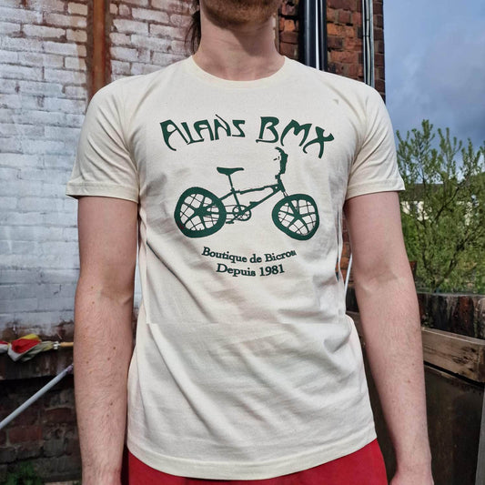 Alans BMX Clothing & Shoes Alans BMX Boutique T-shirt Natural Raw