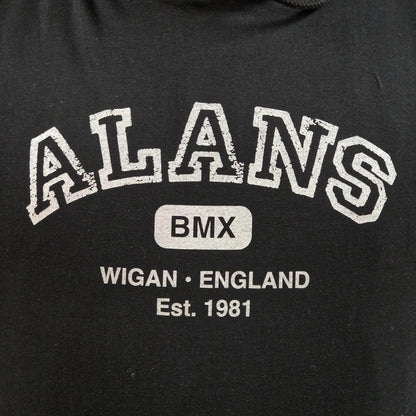 Alans BMX Clothing & Shoes Alans BMX Collegiate Adult Hoody Black / Grey
