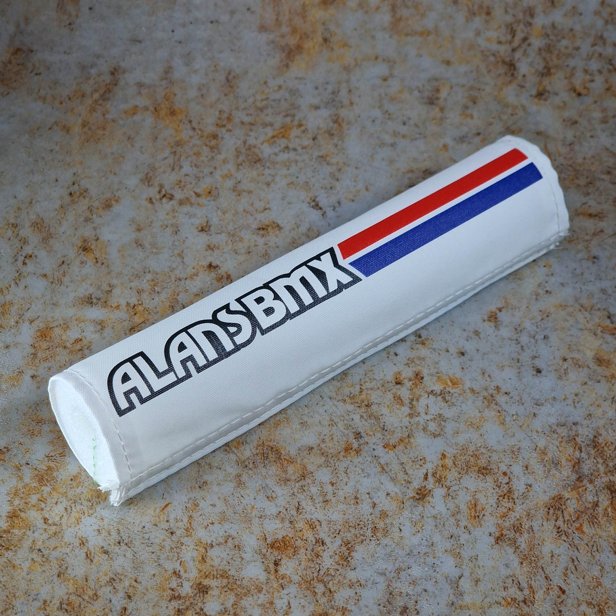 Alans BMX BMX Parts White / Red / Blue Alans BMX Handlebar Pad by Flite